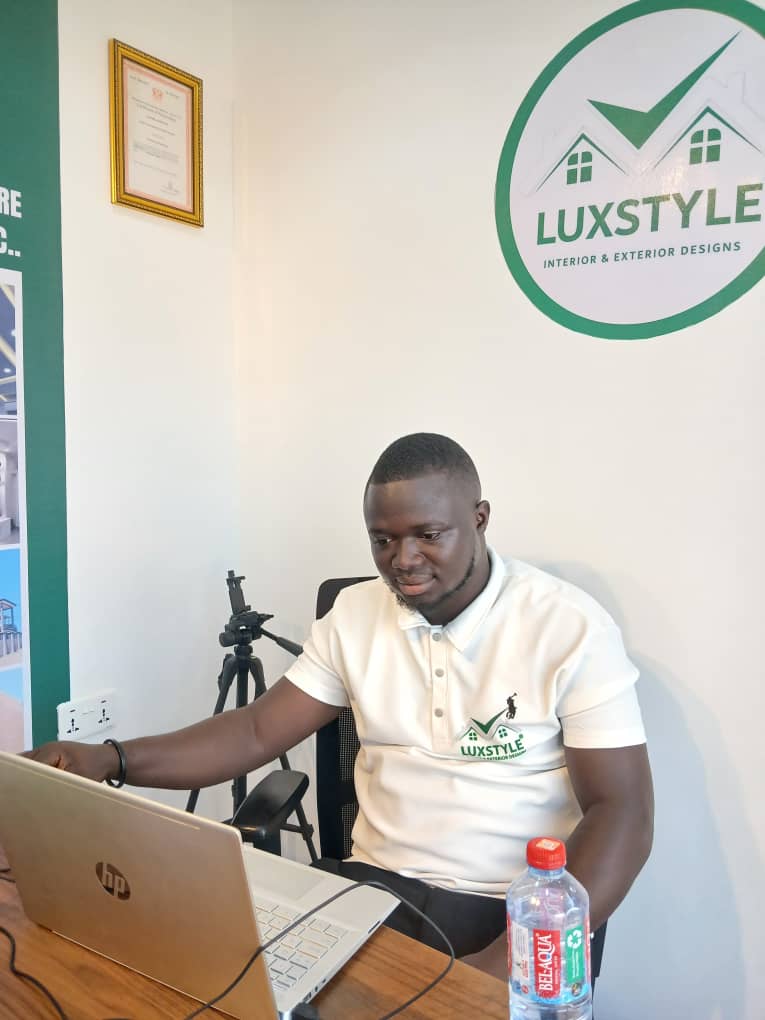 Foster Vidza - Founder and CEO of LuxStyle Interior and Exterior Design Ghana